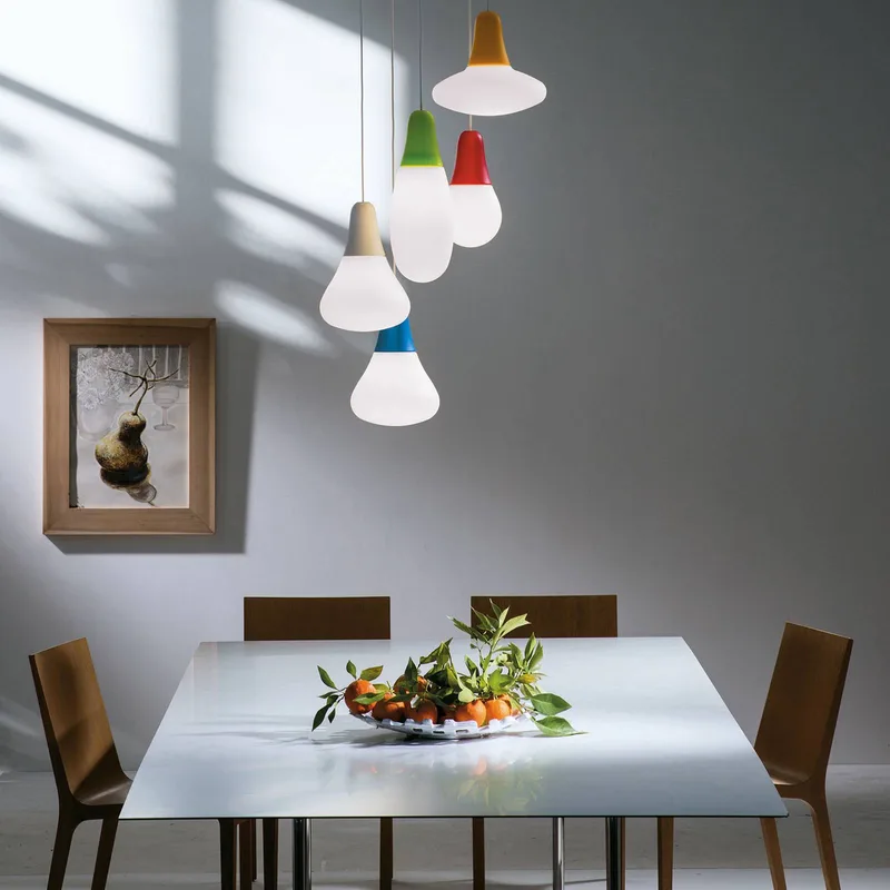 hanglamp Ciulifruli, polyethyleen de Martinelli Luce en Blanc – photo du produit 2 sur 5