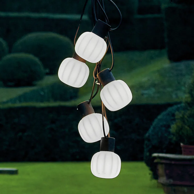 Kiki 5 Außen Lichterkette von Martinelli Luce – Produktfoto