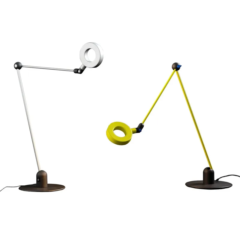 L'amica LED-bordlampe, grå fra Martinelli Luce i Grå, Antracit – produktbillede