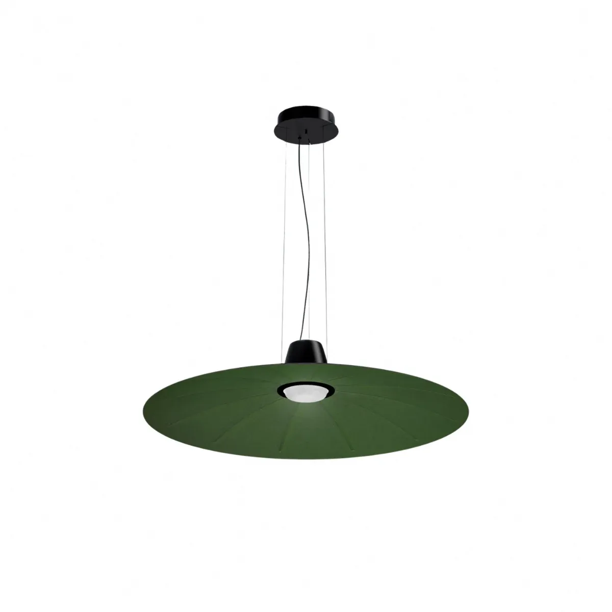 Lent met donker licht scherm Hanglamp från Martinelli Luce – produktbild