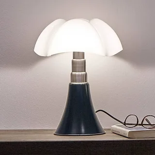 Minipipistrello tafellamp bruin by Martinelli Luce in Green, Roestvrijstaal gesatineerd, Opaalwit – product photo 4 of 4