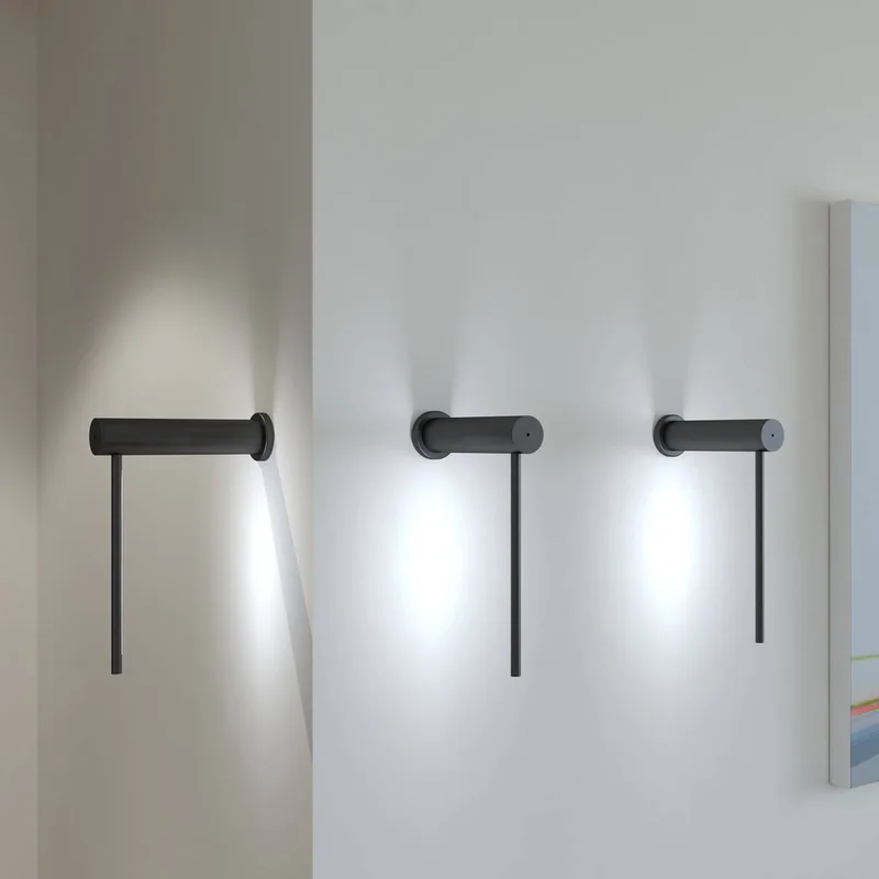 Mosca LED wandlamp 20cm by Martinelli Luce in Black – product photo 2 of 5