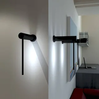 Mosca LED wandlamp 20cm by Martinelli Luce in Black – product photo 3 of 5