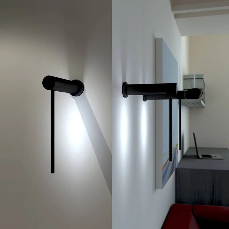 Mosca LED wandlamp 20cm by Martinelli Luce in Black – product photo 3 of 5