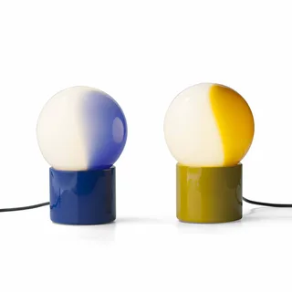 Pulce tafellamp, blauw by Martinelli Luce in Blue, Opaal – product photo 4 of 4
