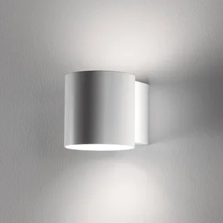 Tube wandlamp, metalen kap 10 cm by Martinelli Luce in White – product photo 2 of 2