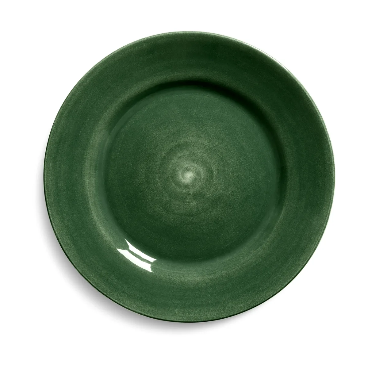 Basic Servierplatte Ø41 cm Waldgrün von Mateus – Produktfoto