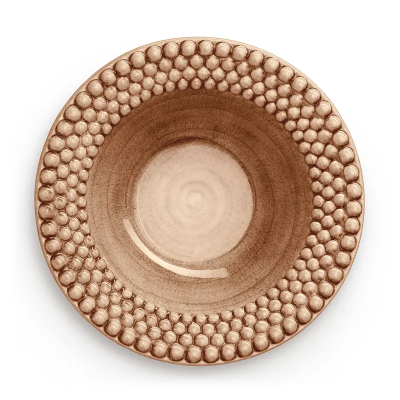 Bubbles Suppenteller 25cm Cinnamon by Mateus – product photo