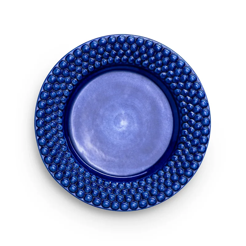 Bubbles Teller 28cm Blau de Mateus – photo du produit