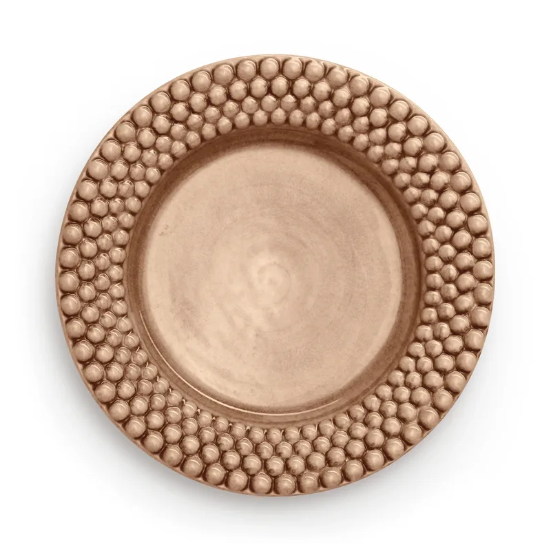 Bubbles Teller 28cm Cinnamon by Mateus – product photo