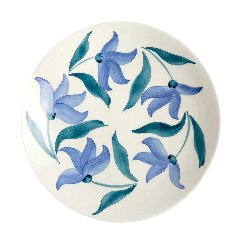 Flowers blossom Teller Ø20 cm Weiß von Mateus – Produktfoto