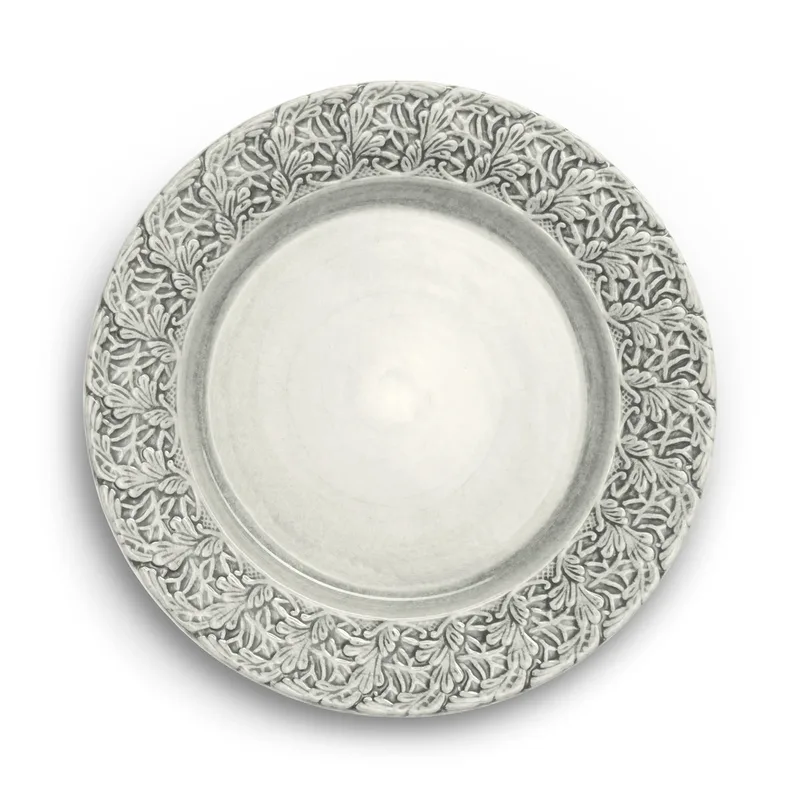 Lace Teller 25cm Grau von Mateus – Produktfoto