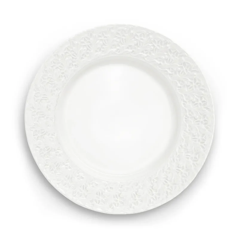 Lace Teller 32cm Weiß van Mateus – productfoto