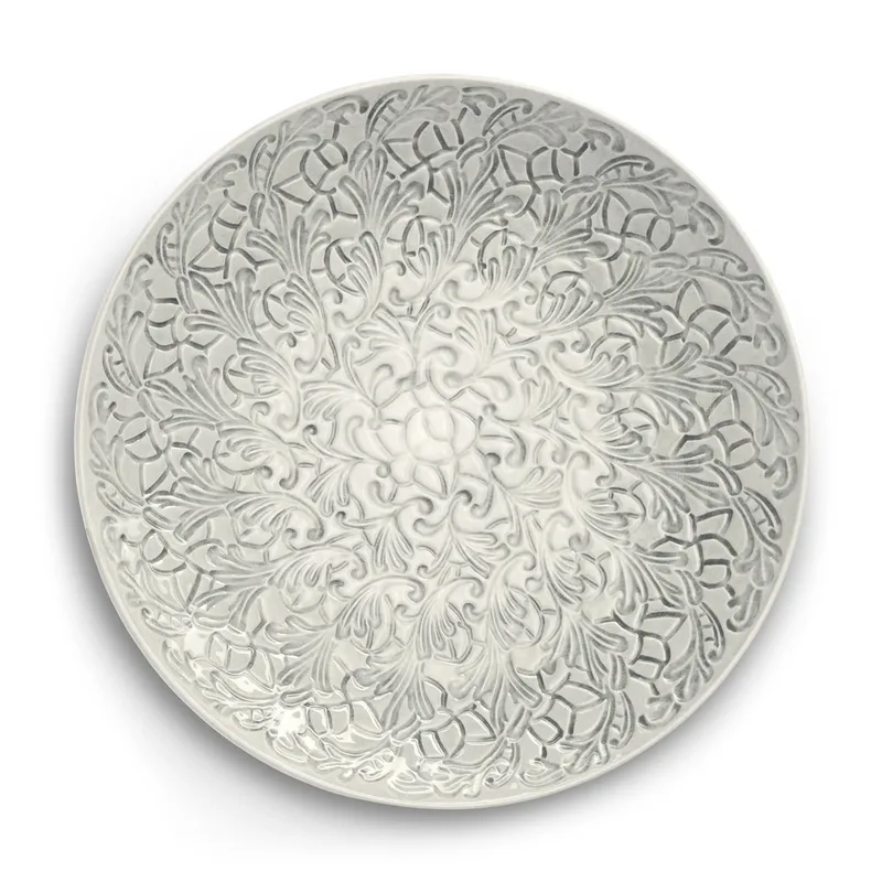 Lace Teller 34cm Grau van Mateus – productfoto
