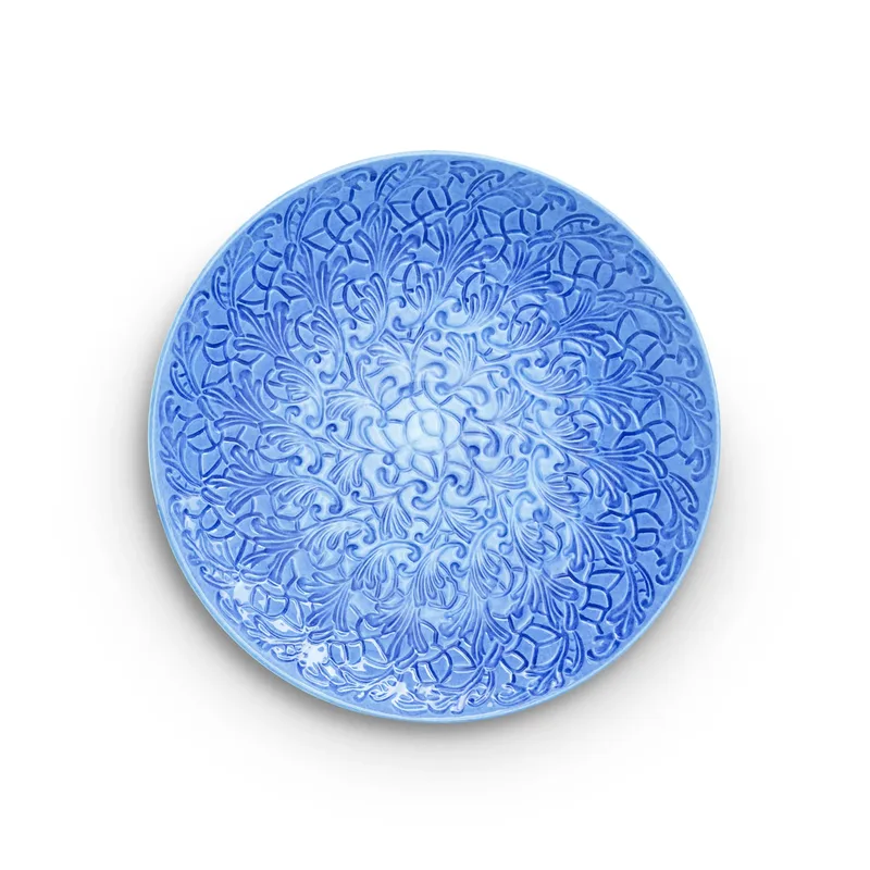 Lace Teller 34cm Hellblau van Mateus – productfoto