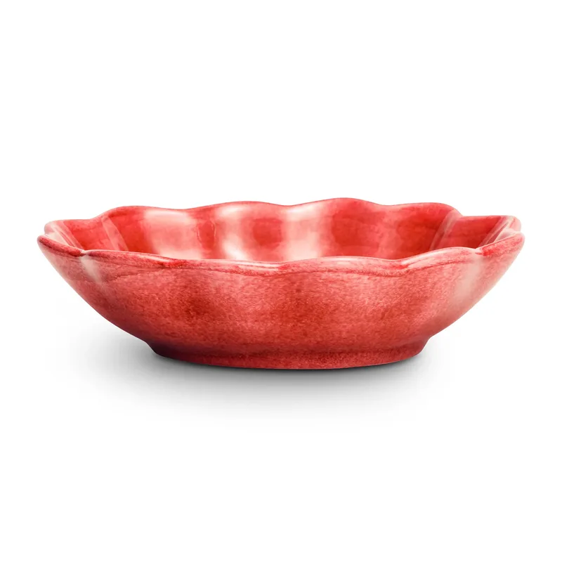 Oyster Schale 16 x 18cm Rot van Mateus – productfoto