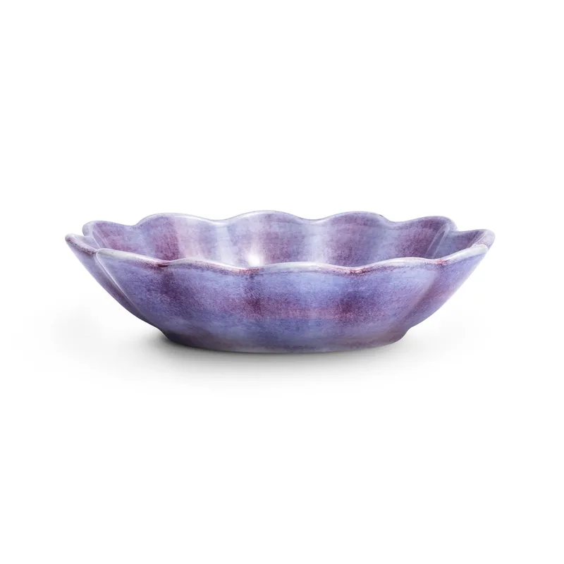 Oyster Schale 16 x 18cm Violett von Mateus – Produktfoto