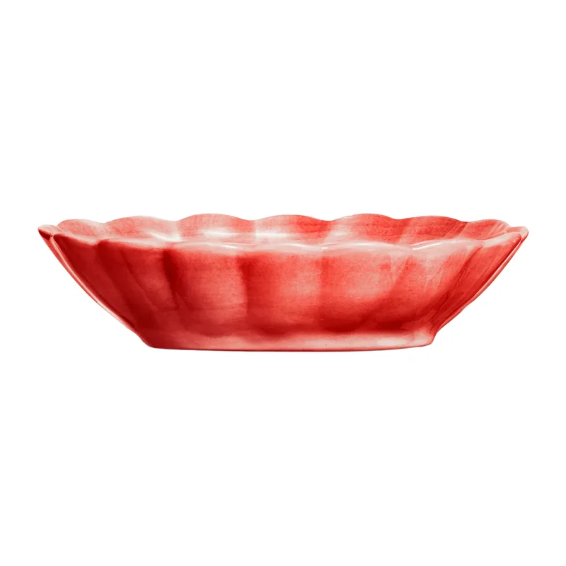 Oyster Schale 18 x 23cm Rot von Mateus – Produktfoto