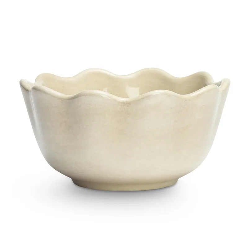Oyster Schale Ø13cm Sand von Mateus – Produktfoto