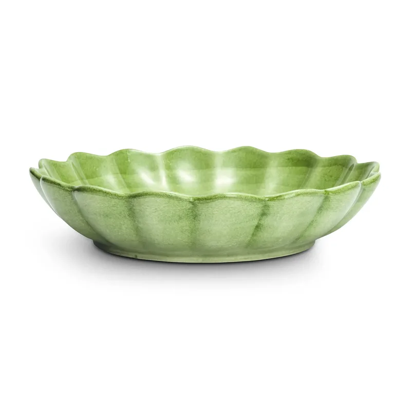 Oyster Schale Ø31cm Grün von Mateus – Produktfoto
