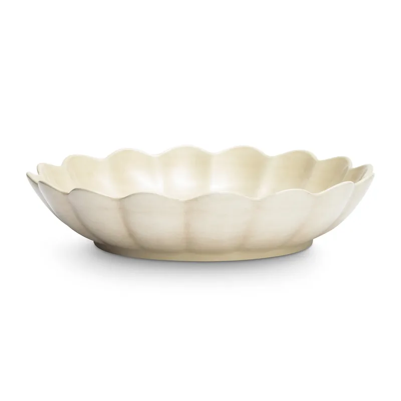 Oyster Schale Ø31cm Sand von Mateus – Produktfoto