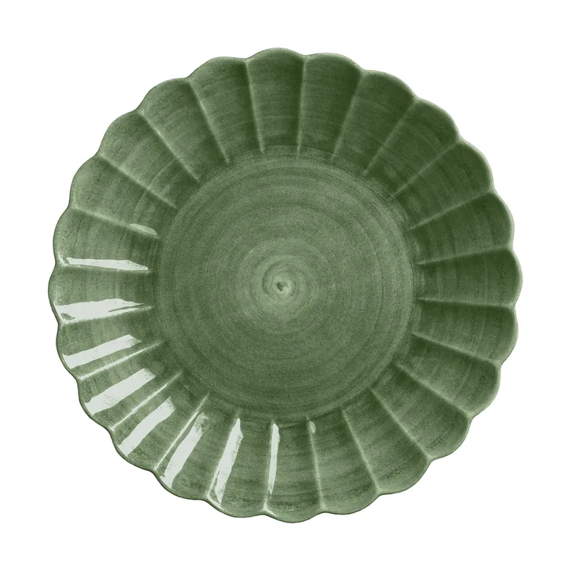 Oyster Schale rund 42 cm Forest green by Mateus – product photo