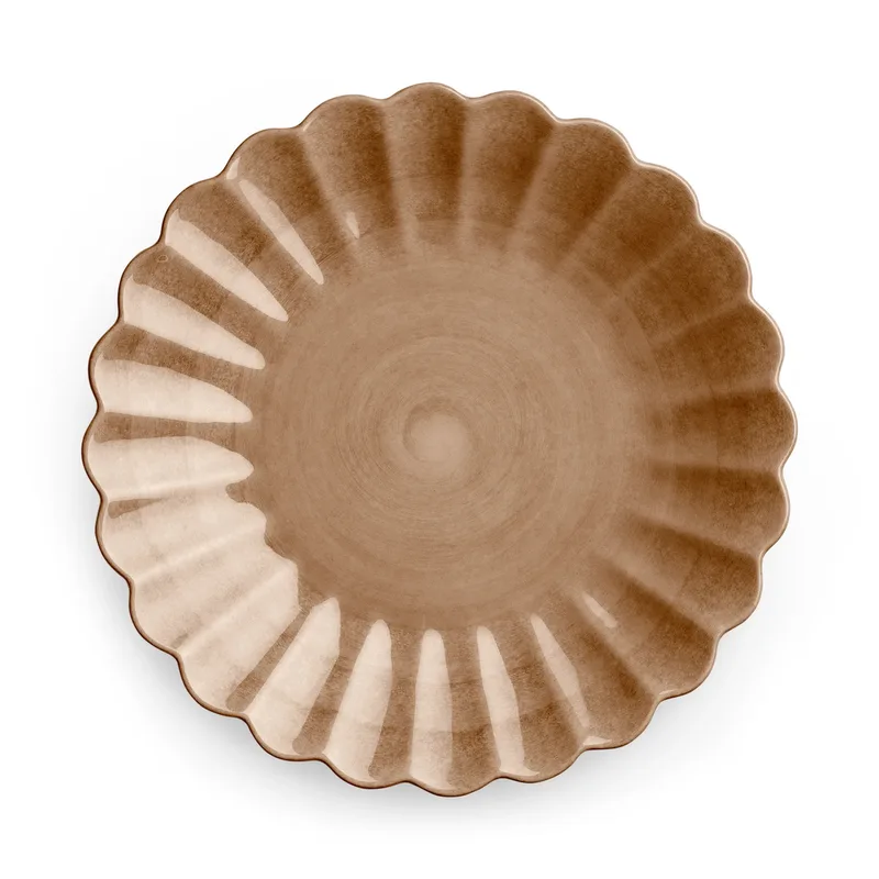 Oyster Teller 20cm Cinnamon by Mateus – product photo