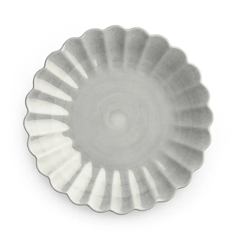 Oyster Teller 20cm Grau von Mateus – Produktfoto
