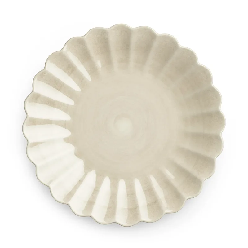 Oyster Teller 20cm Sand by Mateus – product photo