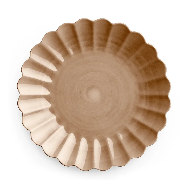 Oyster Teller 28cm Cinnamon von Mateus – Produktfoto