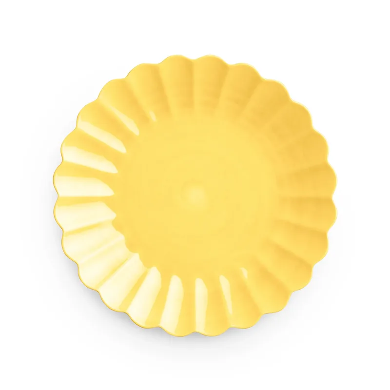 Oyster Teller 28cm Gelb de Mateus – photo du produit