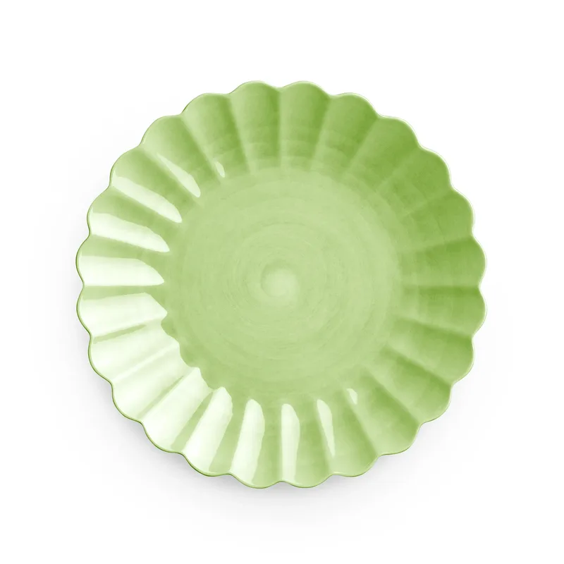 Oyster Teller 28cm Grün von Mateus – Produktfoto