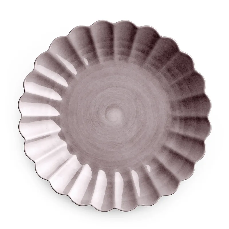 Oyster Teller 28cm Pflaume von Mateus – Produktfoto