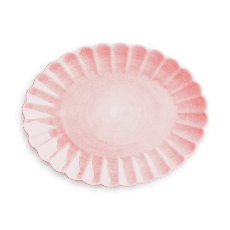 Oyster Teller 30 x 35cm Hellrosa by Mateus – product photo
