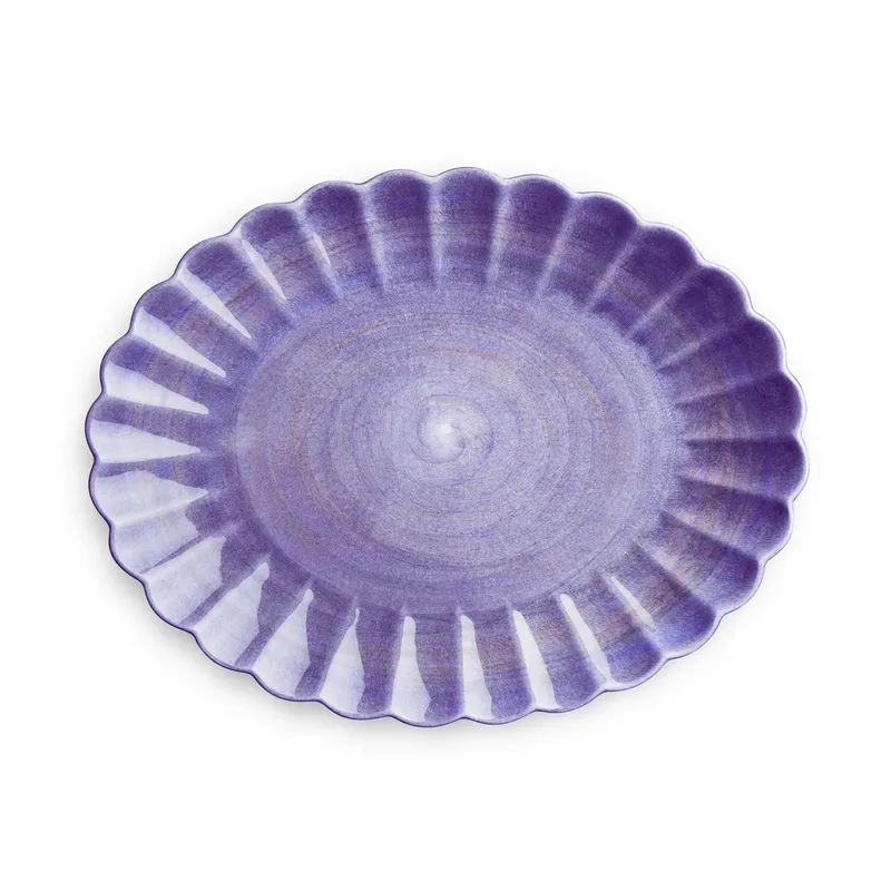 Oyster Teller 30 x 35cm Violett by Mateus – product photo
