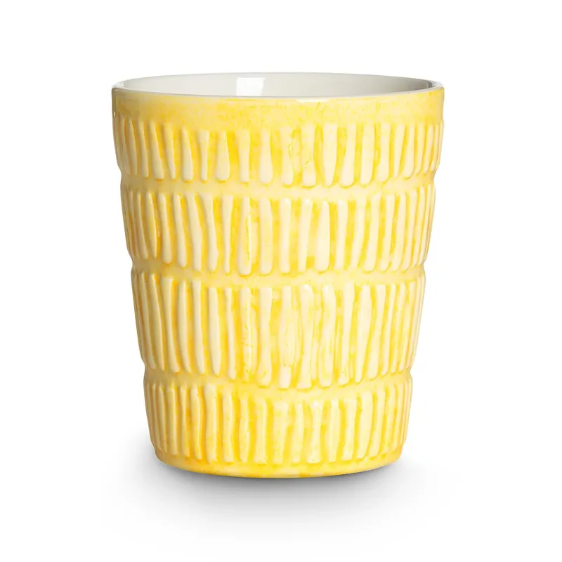 Stripes Becher 30cl Gelb von Mateus – Produktfoto