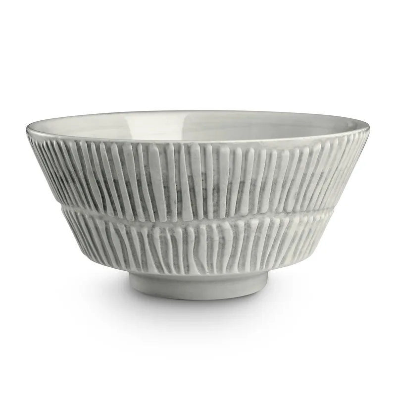 Stripes Schale 16cm Grau von Mateus – Produktfoto
