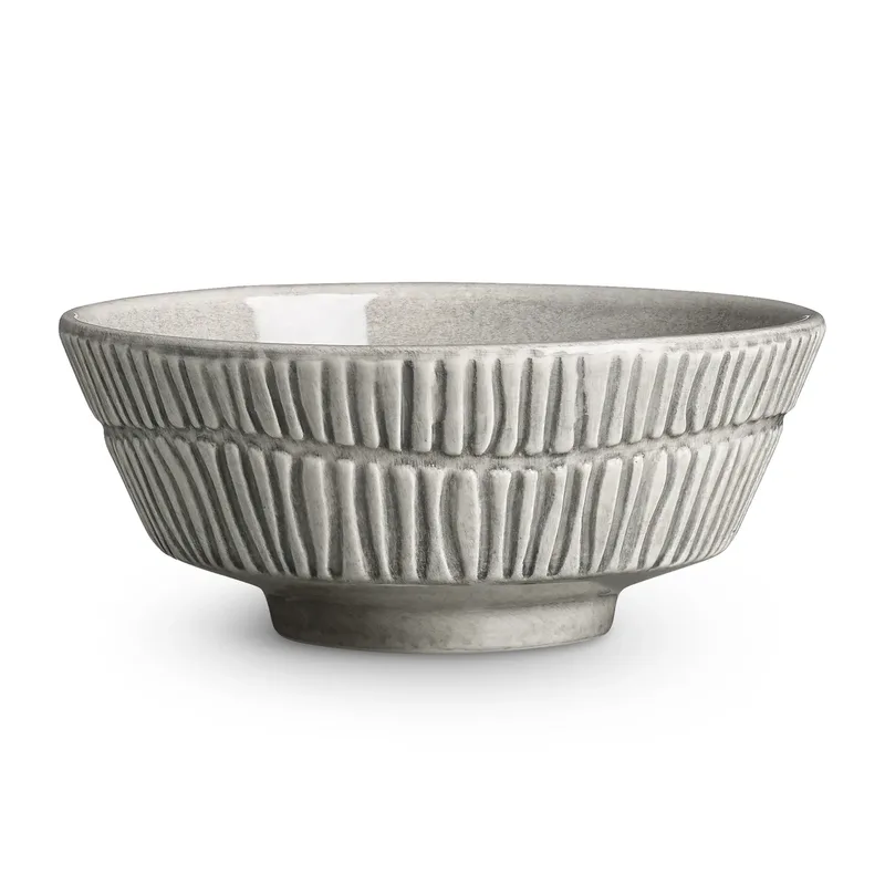 Stripes Schale Ø15cm Grau von Mateus – Produktfoto