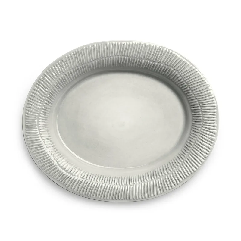 Stripes Teller 30 x 35cm Grau by Mateus – product photo