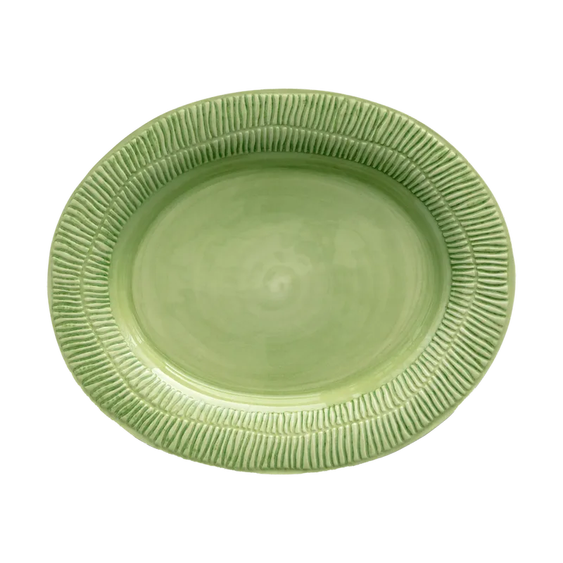 Stripes Teller 30 x 35cm Grün by Mateus – product photo