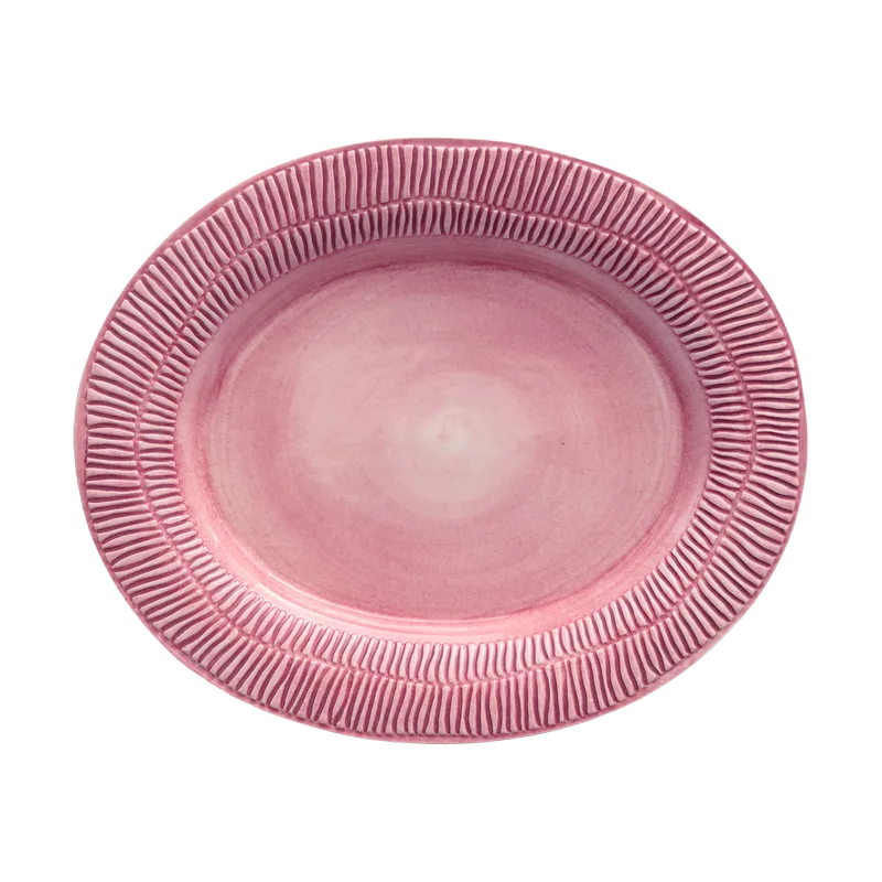 Stripes Teller 30 x 35cm Rosa by Mateus – product photo