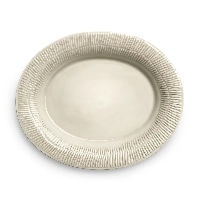 Stripes Teller 30 x 35cm Sand by Mateus – product photo