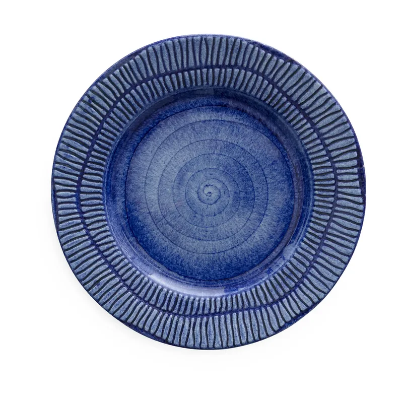 Stripes Teller Ø21cm Blau by Mateus – product photo