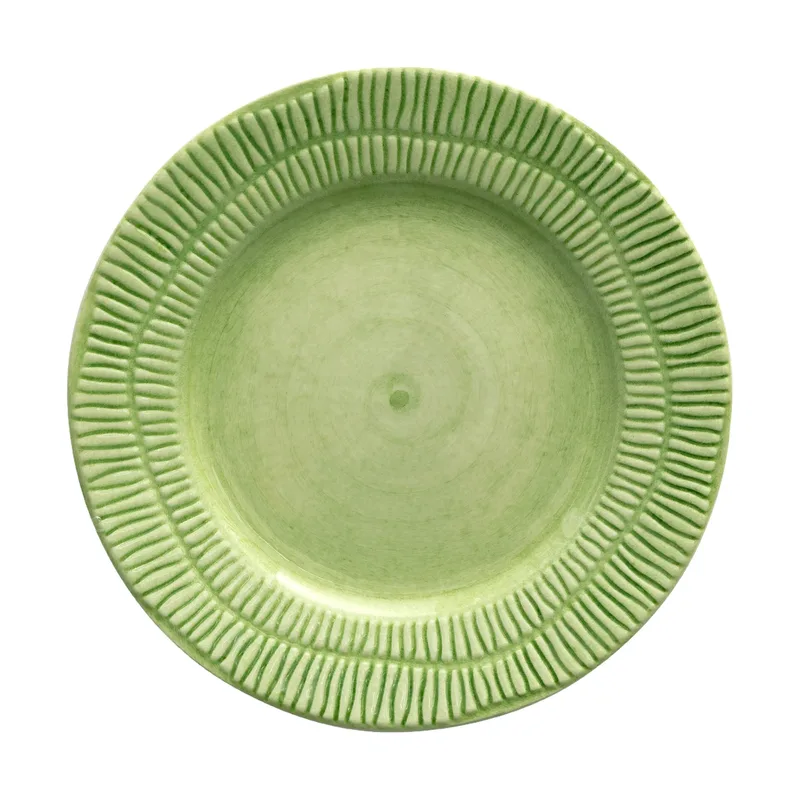 Stripes Teller Ø21cm Grün de Mateus – photo du produit