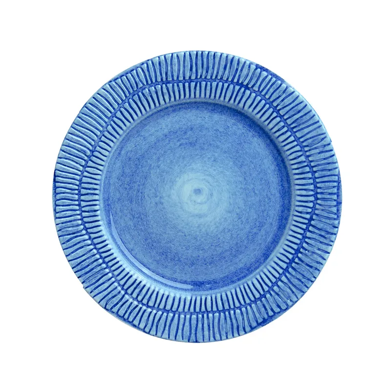 Stripes Teller Ø21cm Hellblau by Mateus – product photo