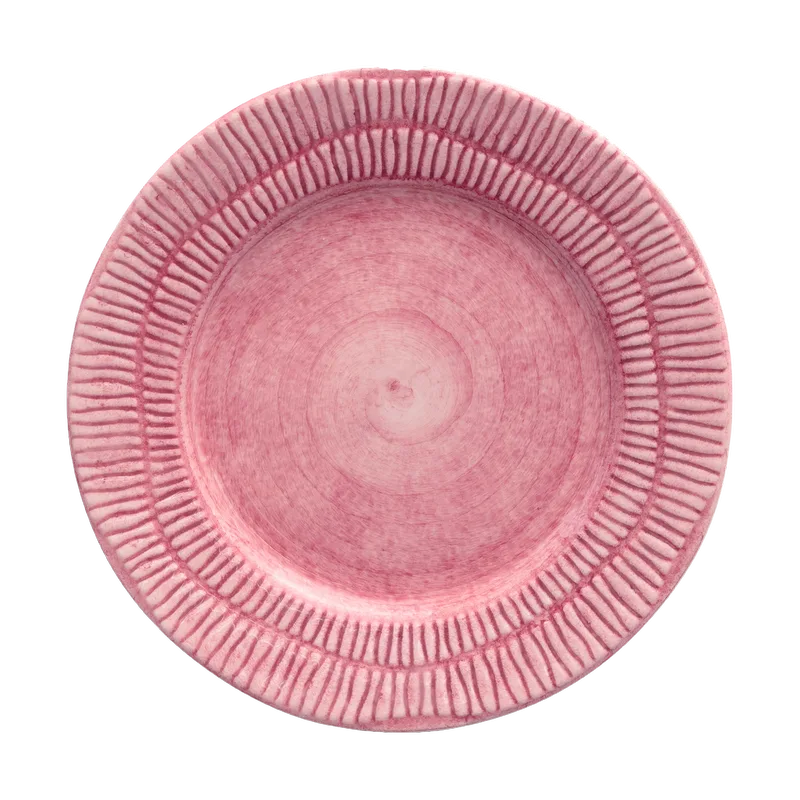 Stripes Teller Ø21cm Rosa by Mateus – product photo