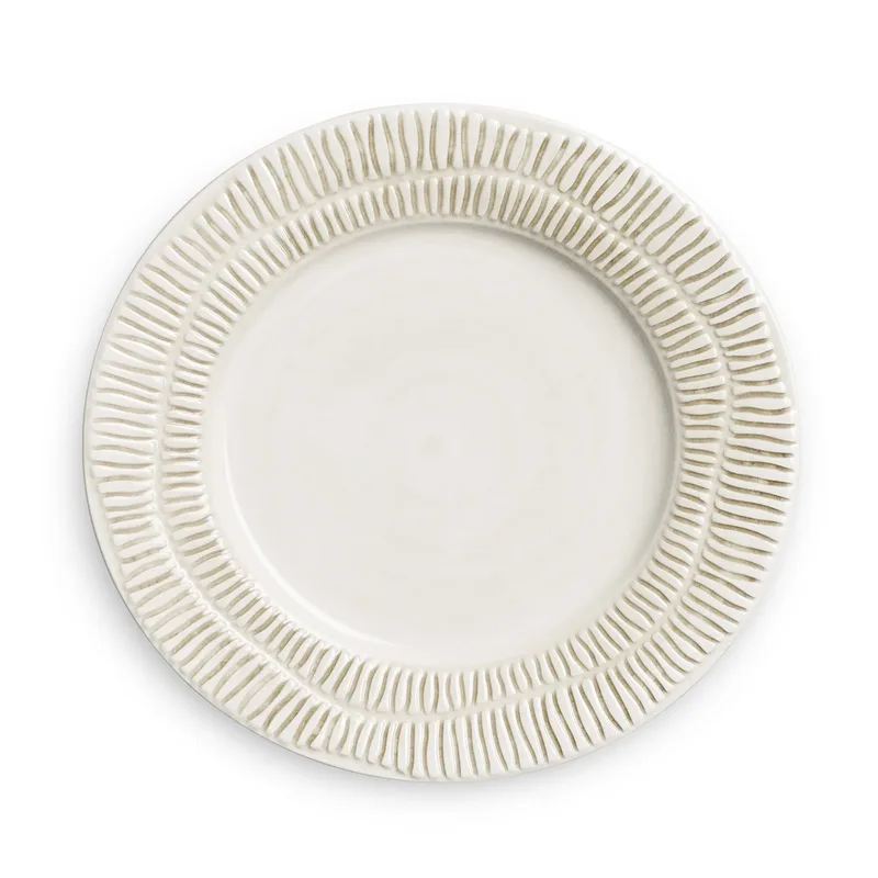 Stripes Teller Ø21cm Sand by Mateus – product photo