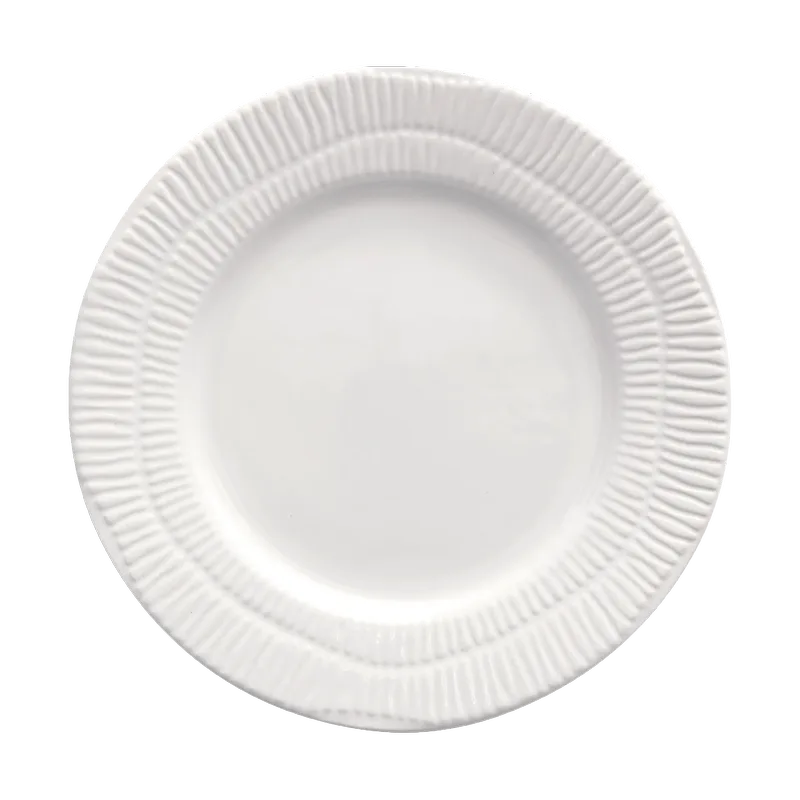 Stripes Teller Ø21cm Weiß by Mateus – product photo