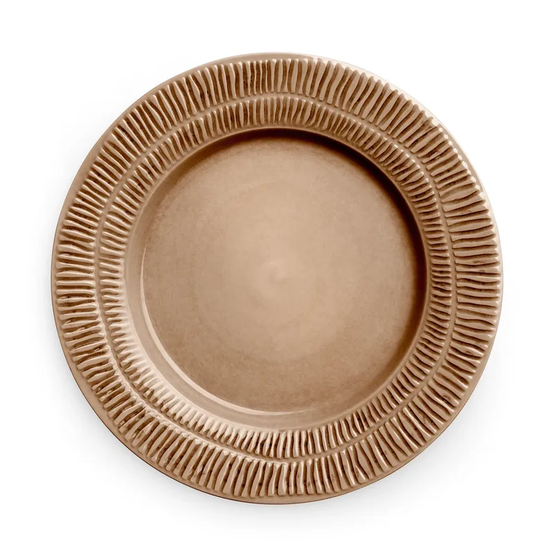 Stripes Teller Ø28cm Cinnamon by Mateus – product photo