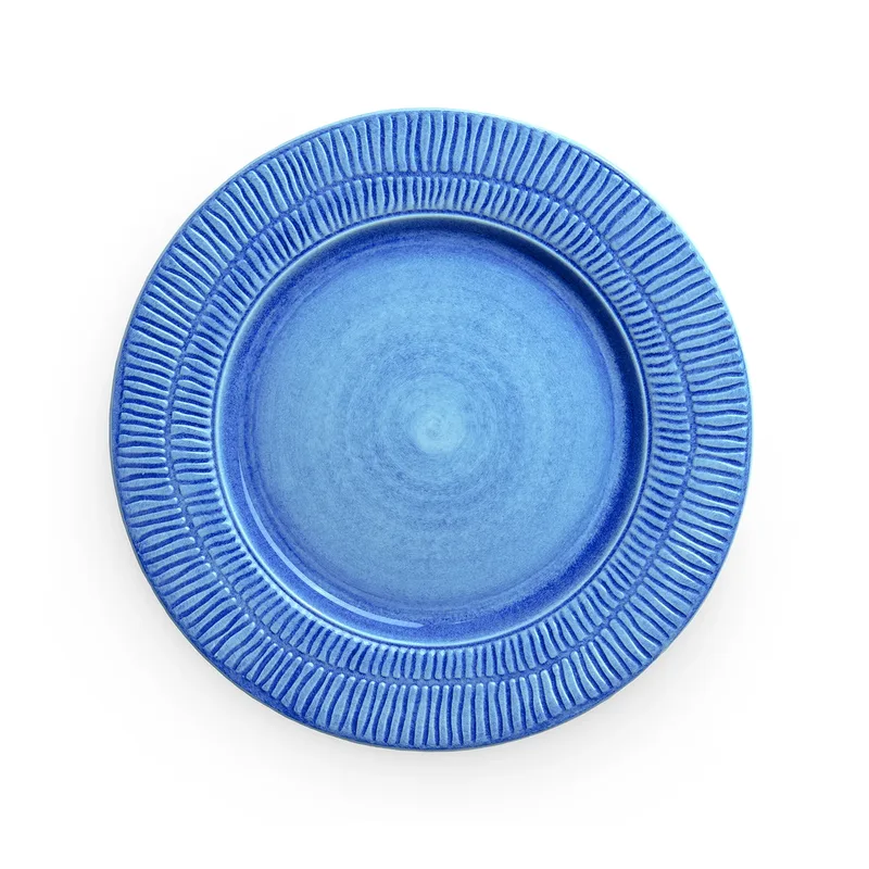 Stripes Teller Ø28cm Hellblau by Mateus – product photo